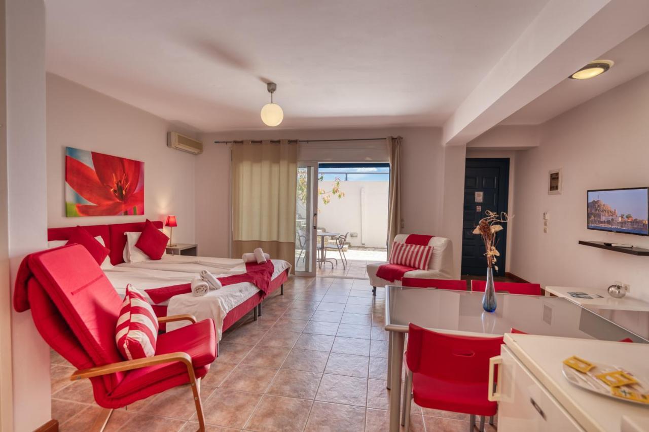 Glyfa Corfu Apartments Барбати Экстерьер фото