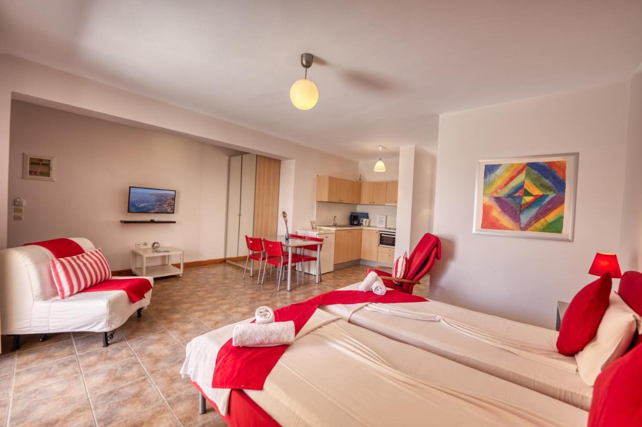 Glyfa Corfu Apartments Барбати Экстерьер фото